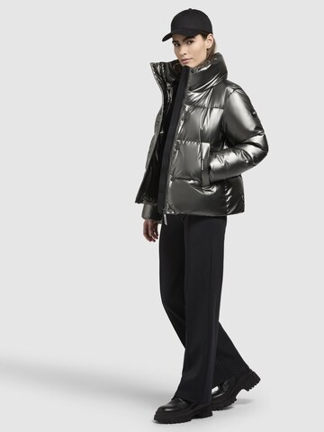 Veste d’hiver ' RINJA SHINY ' khujo en gris