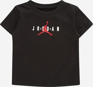 Jordan Μπλουζάκι σε μαύρο: μπροστά