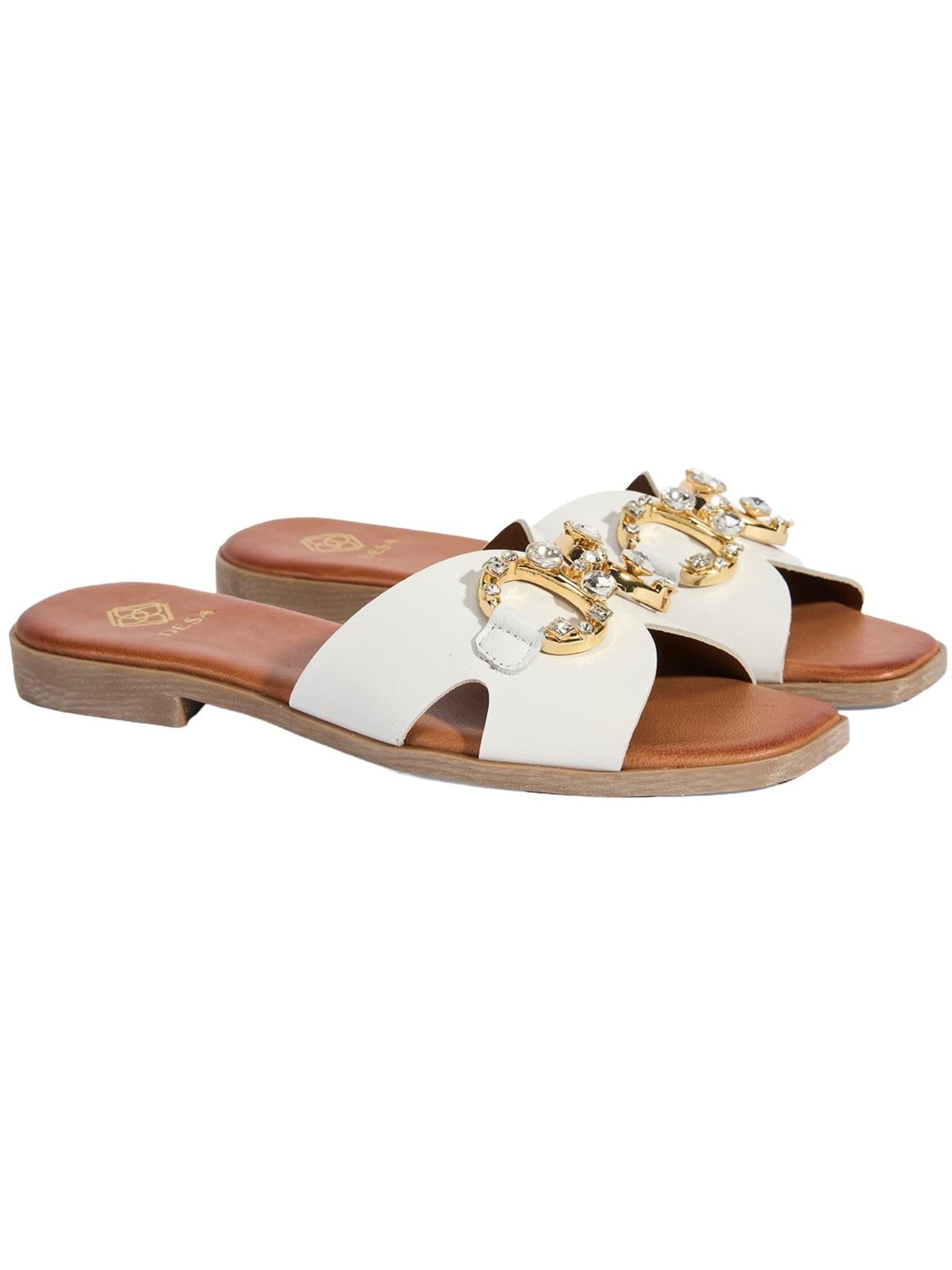 Desa Mule 'Hausschuhe' in White