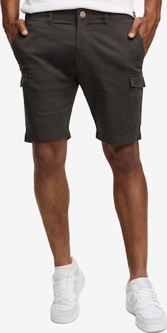 INDICODE Cargohose 'Indicode Laulax' in Grau: Vorderseite