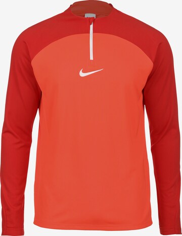 NIKE Funktionsshirt 'Academy Pro' in Rot: Vorderseite