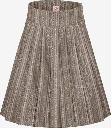 SPIETH & WENSKY Traditional Skirt 'Amira' in Beige: front