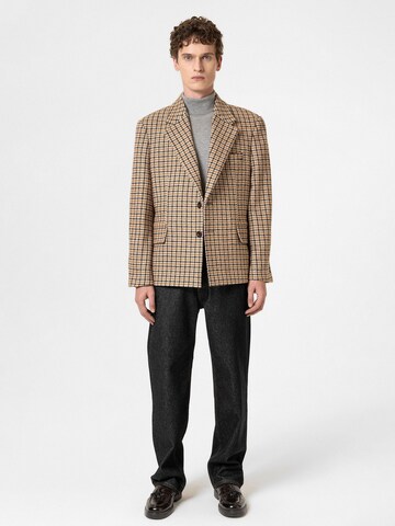 Coupe regular Veste de costume 'Aderito' Antioch en beige