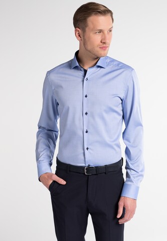 ETERNA Regular fit Business Shirt in Blue: front