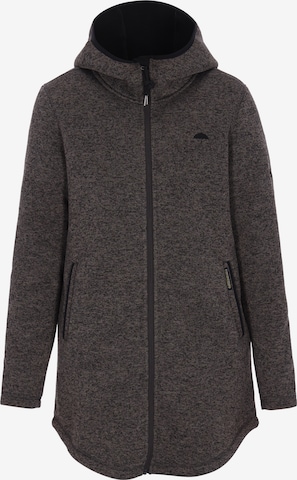Schmuddelwedda - Casaco de velo em cinzento: frente