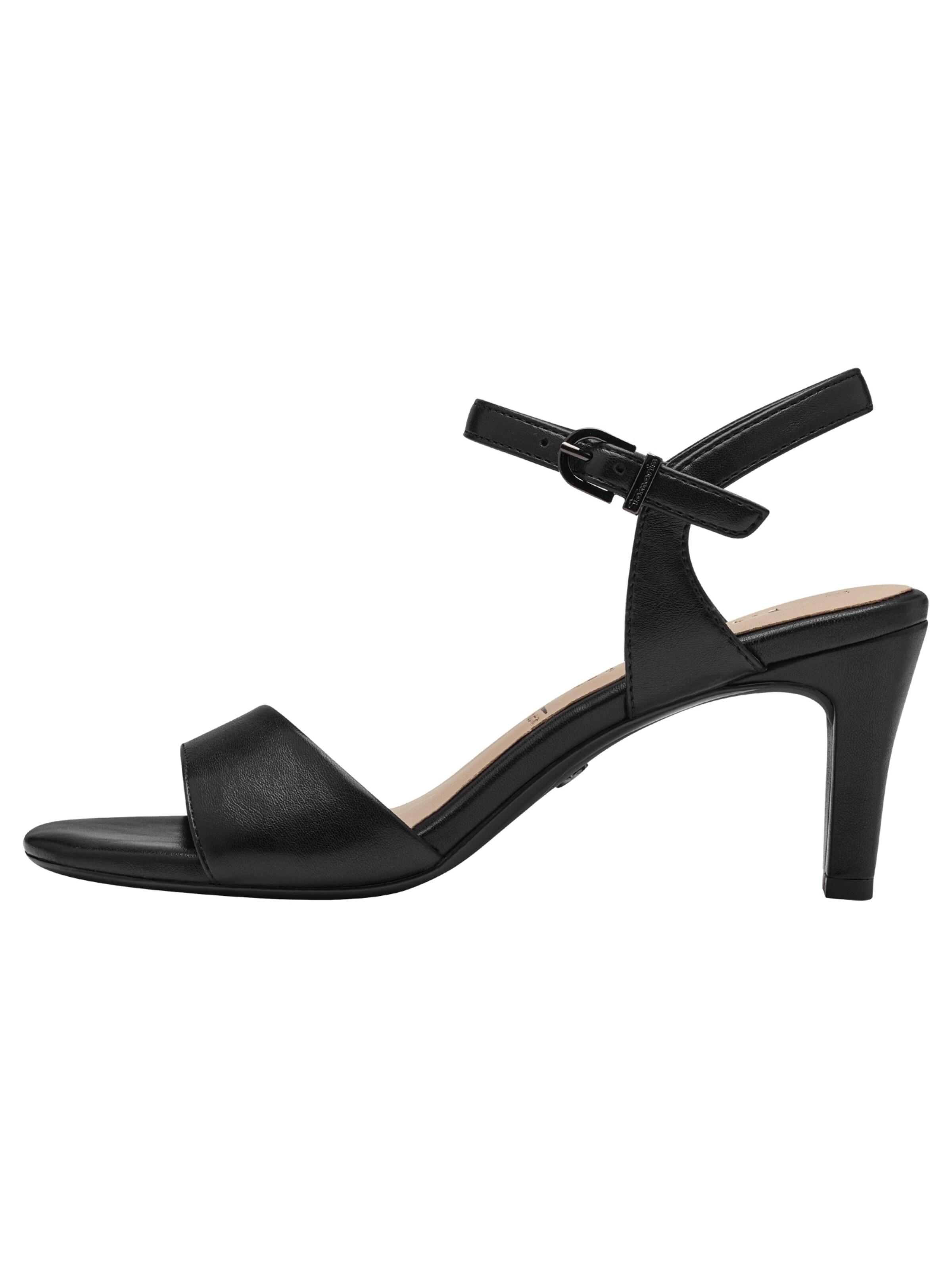 Tamaris Strap sandal in Black