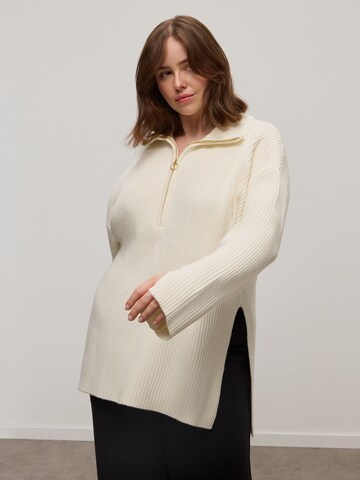 Pullover di CITA MAASS in beige: frontale