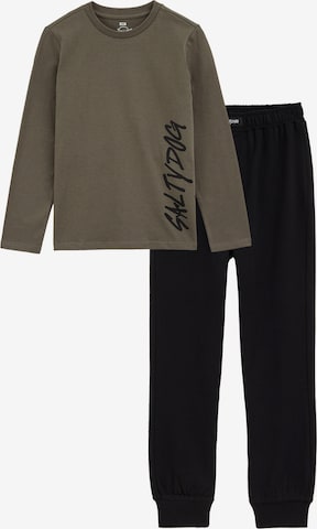 žalia WE Fashion Miego kostiumas: priekis