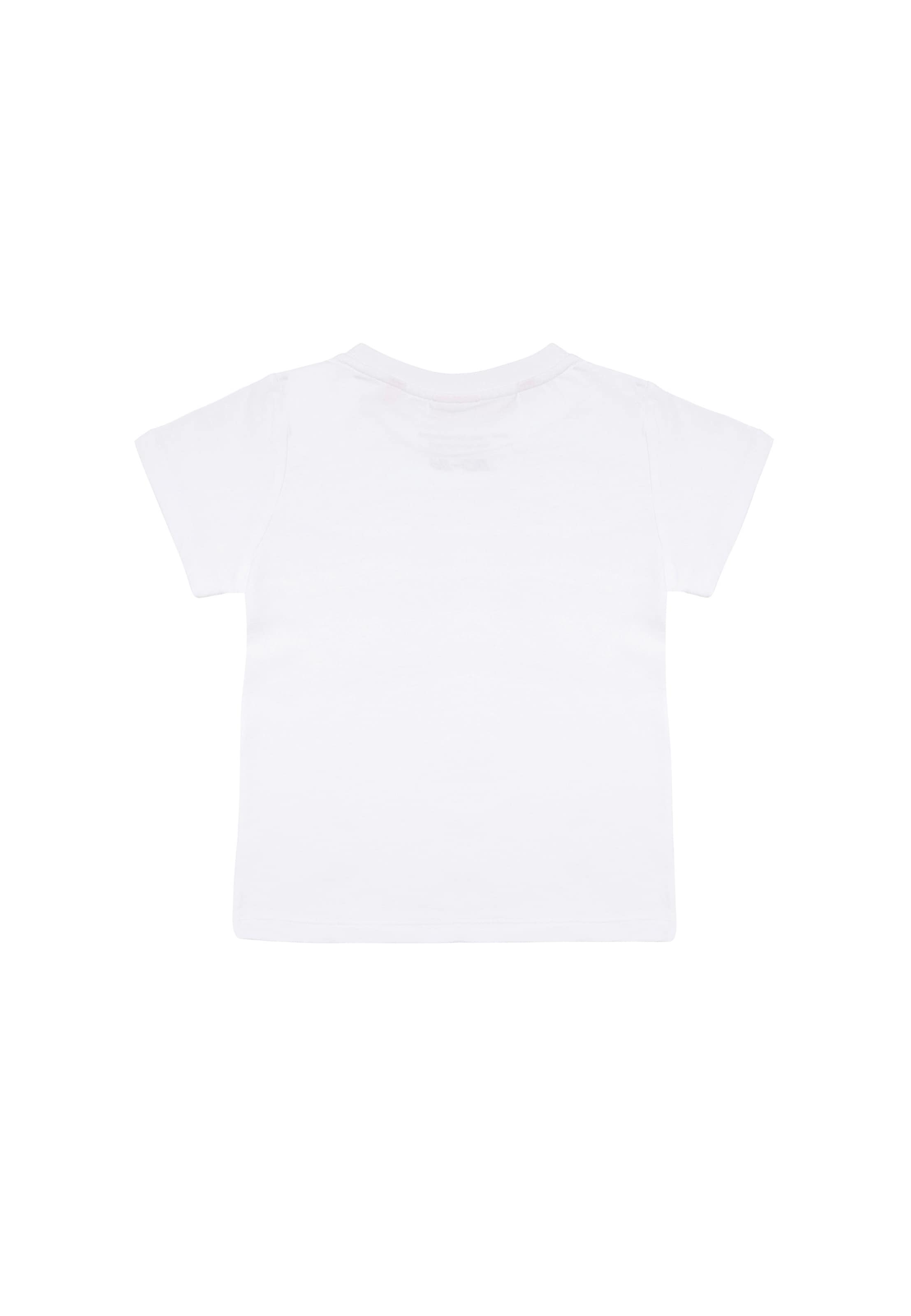 smiler. Shirt 'mini-laugh.' in White