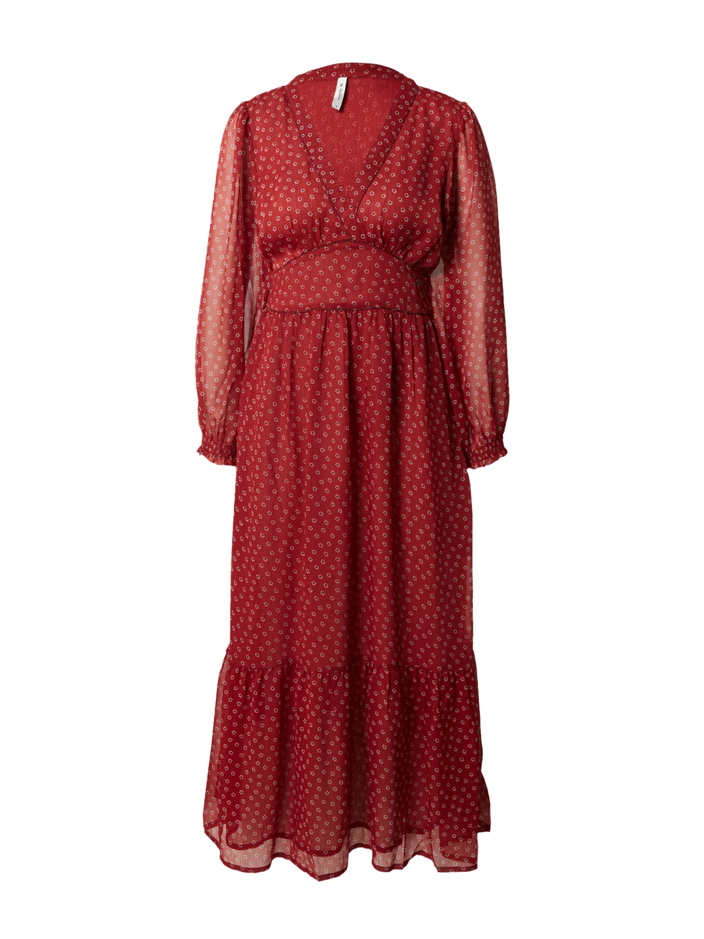 Robe Pepe Jeans en rouge : devant