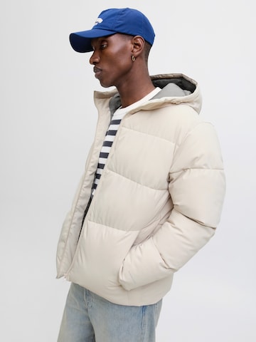 JACK & JONES Vinterjakke 'JJGLOBAL' i beige