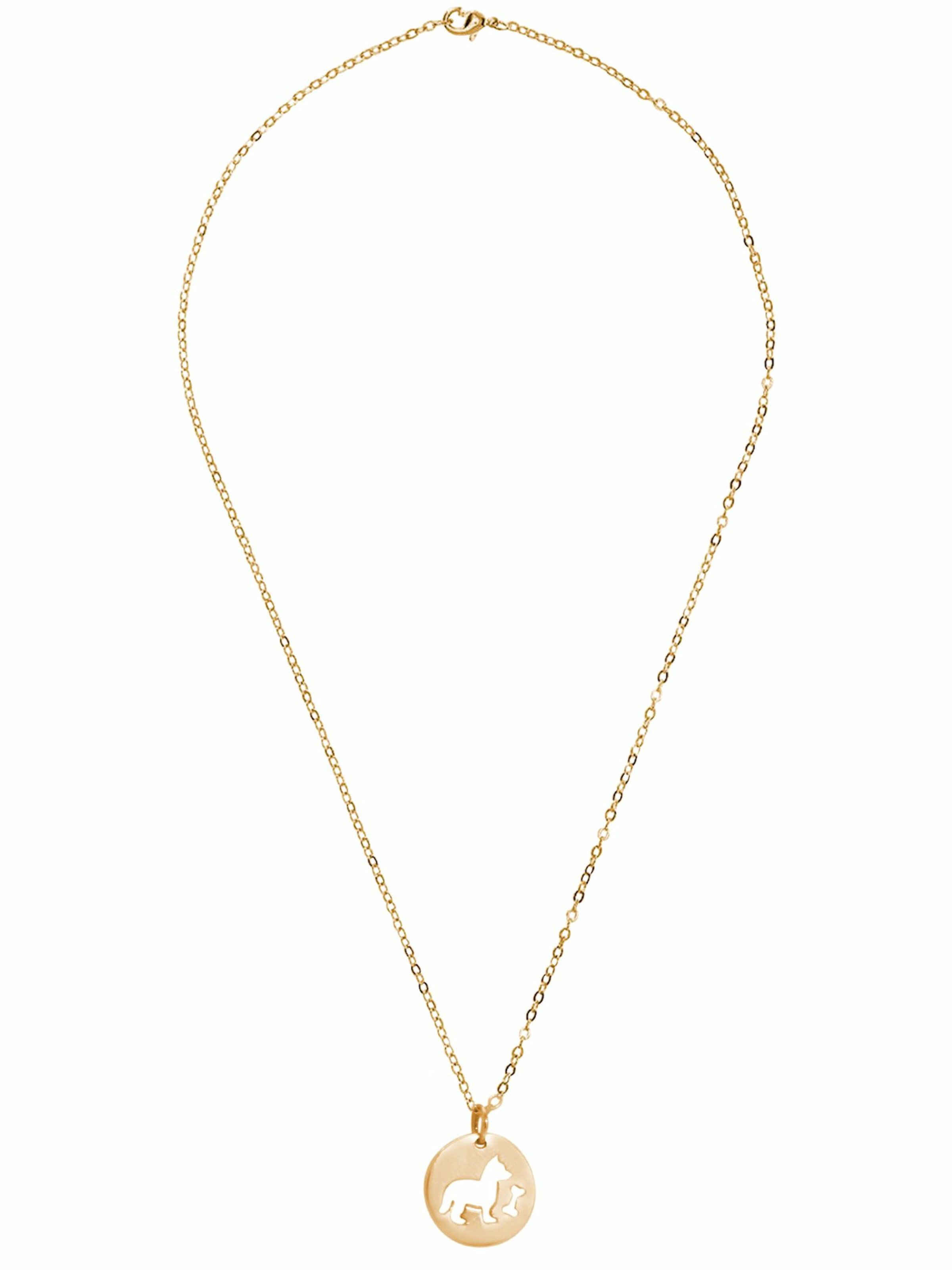 Gemshine Kette in Gold: Vorderseite
