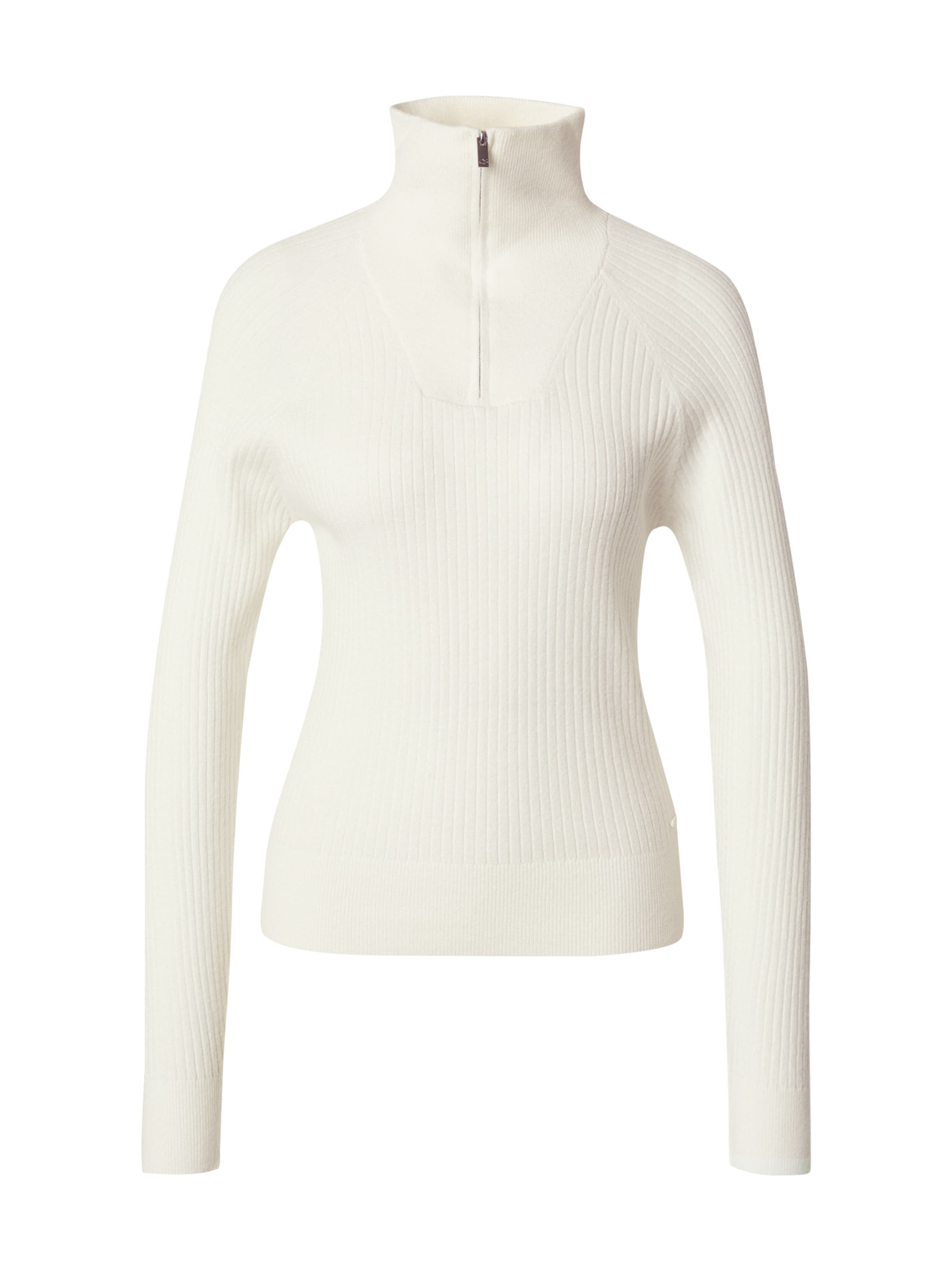 Pulover de la QS pe bej: față