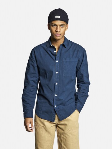 Redefined Rebel Regular Fit Skjorte 'Jack' i blå: forside