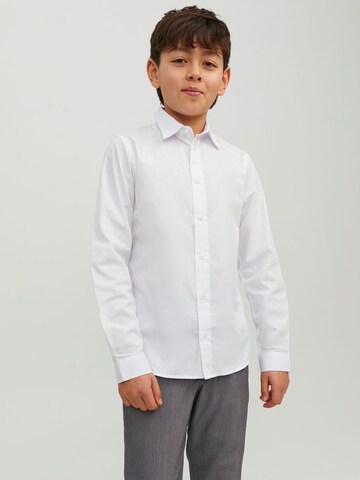 Jack & Jones Junior Regular Fit Skjorte i hvid: forside