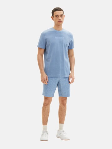 TOM TAILOR Regular Shorts in Blau