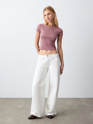 MANGO TEEN Shirts 'LALI' i lilla