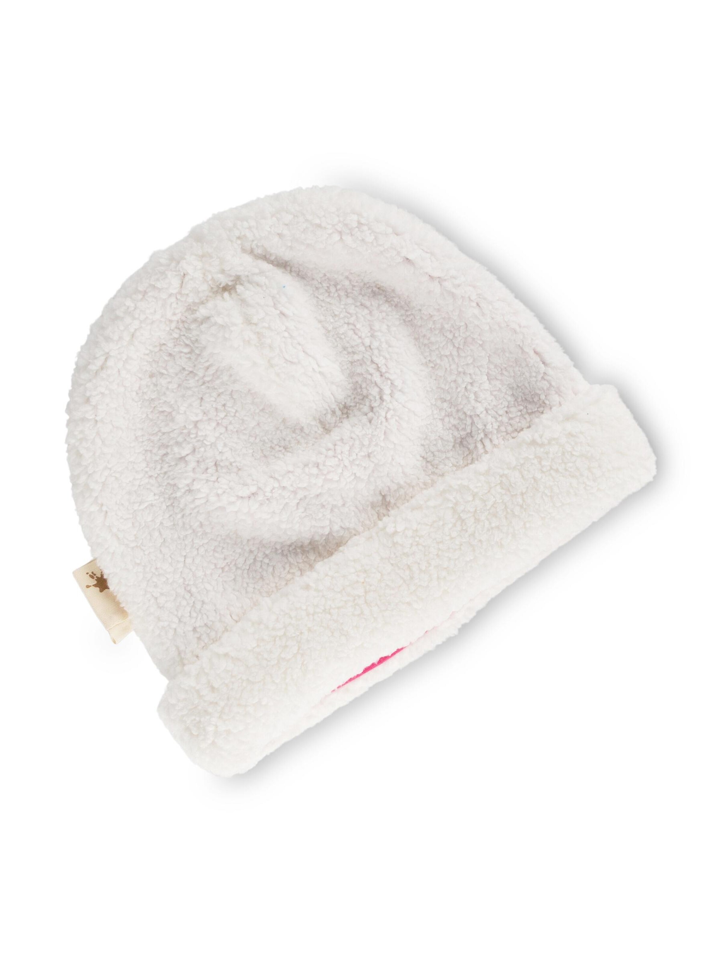 SIGIKID Beanie 'Teddy-Mütze crazy lama' in White