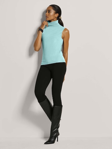 Tops en tricot MADELEINE en vert