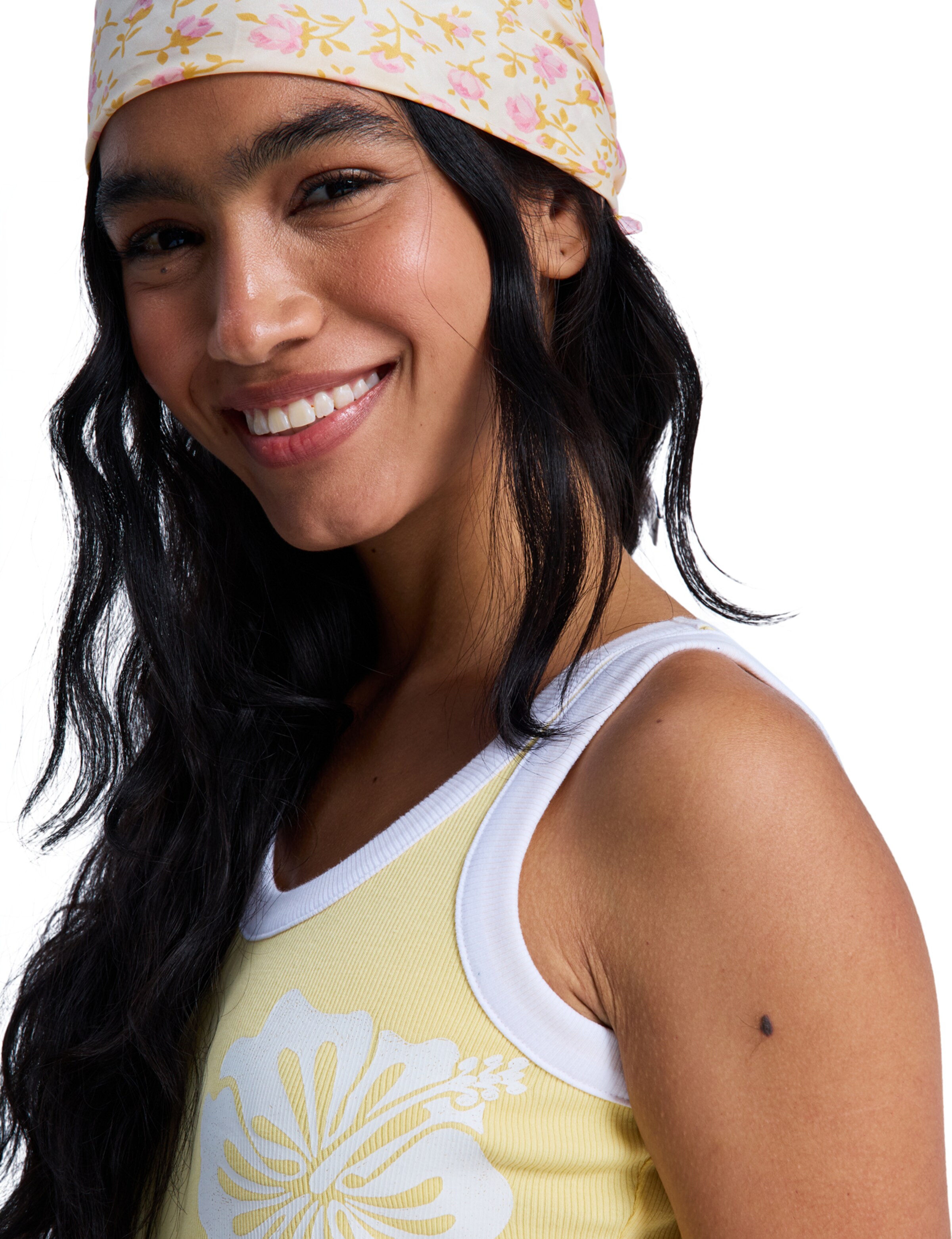 ROXY Top 'Keep It Cool' in Yellow