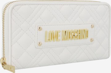 Porte-monnaies Love Moschino en blanc