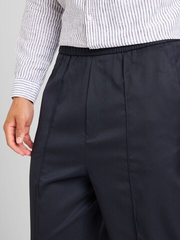 Wide leg Pantaloni con piega frontale di TOPMAN in blu