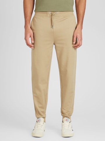 GANT Tapered Pants in Beige: front