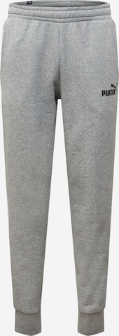 PUMA Tapered Workout Pants in Grey: front