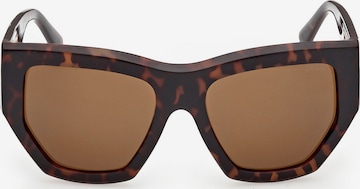 GUESS Zonnebril in Bruin: voorkant