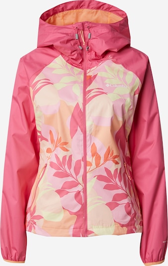 világoszöld / narancs / korál / világos-rózsaszín COLUMBIA Kültéri kabátok 'Ulica', Termék nézet