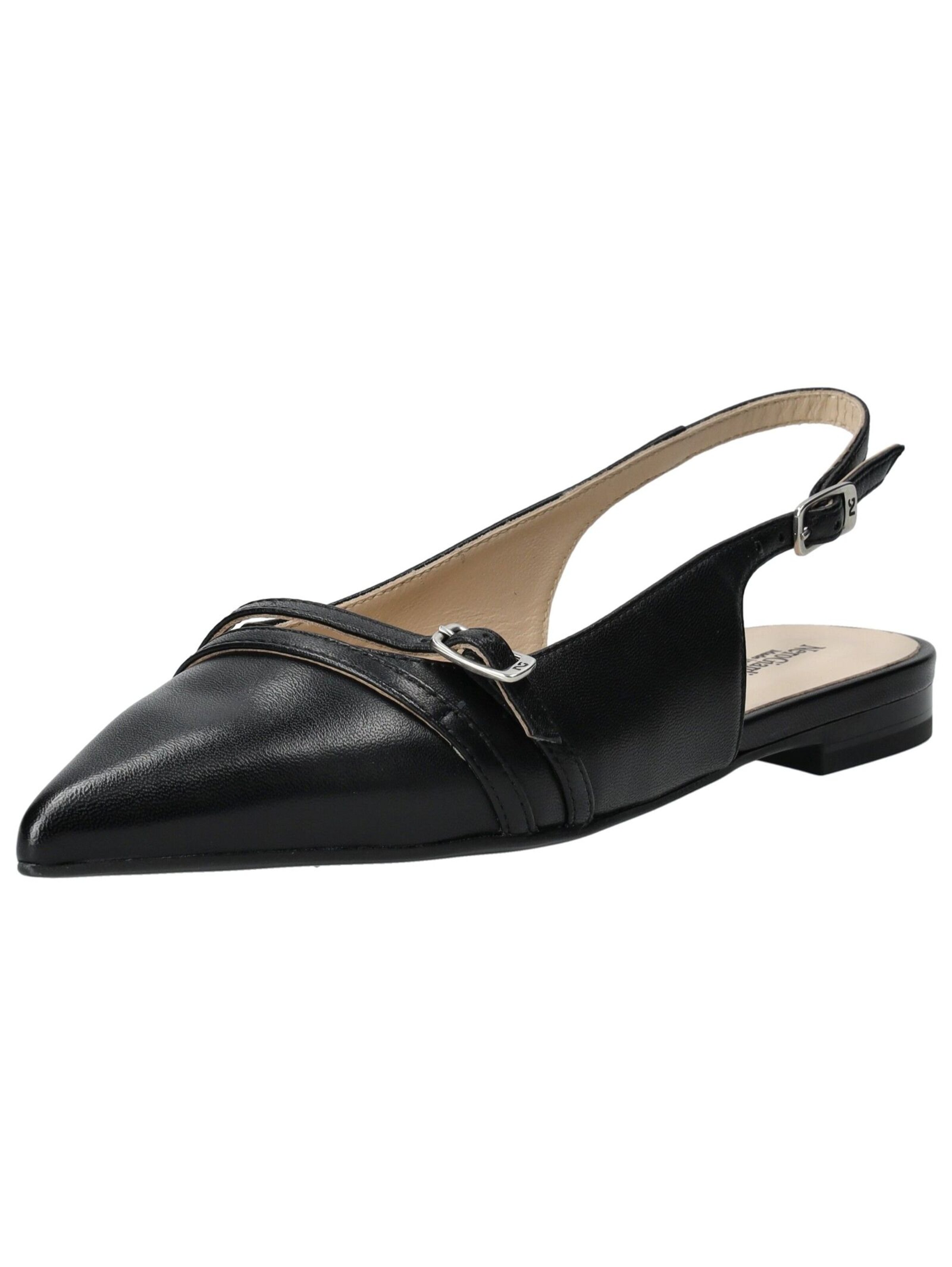 Ballerina con cinturino di Nero Giardini in nero: frontale