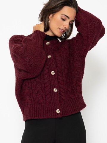 SASSYCLASSY Oversized Cardigan in Red