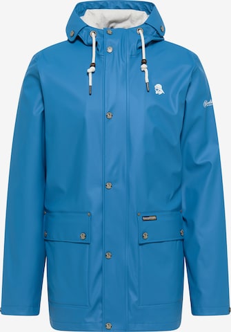 Schmuddelwedda Between-season jacket in Blue: front