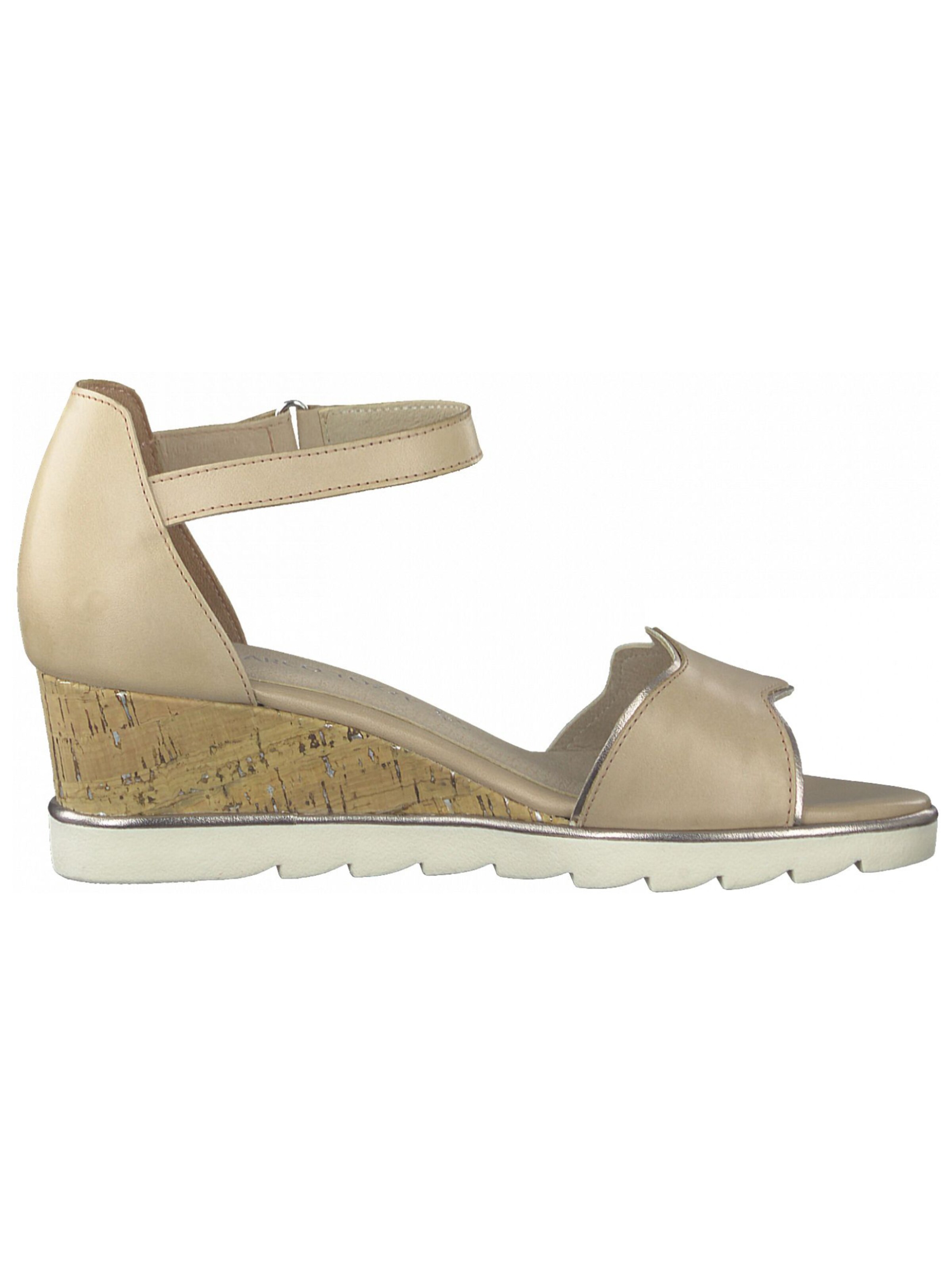 MARCO TOZZI Strap sandal in Beige