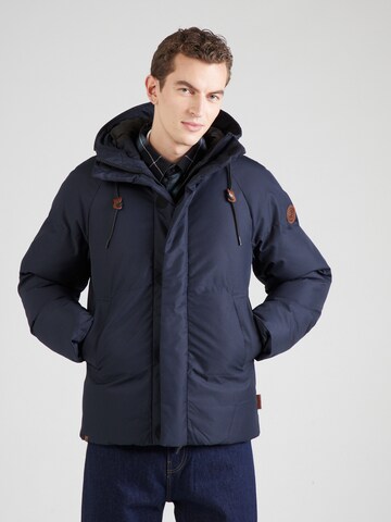 INDICODE JEANS Jacke 'Nilu' in Blau: Vorderseite