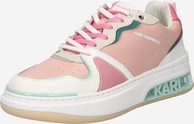 Karl Lagerfeld Låg sneaker 'ELEKTRA' i nude / rosa / vit, Produktvy