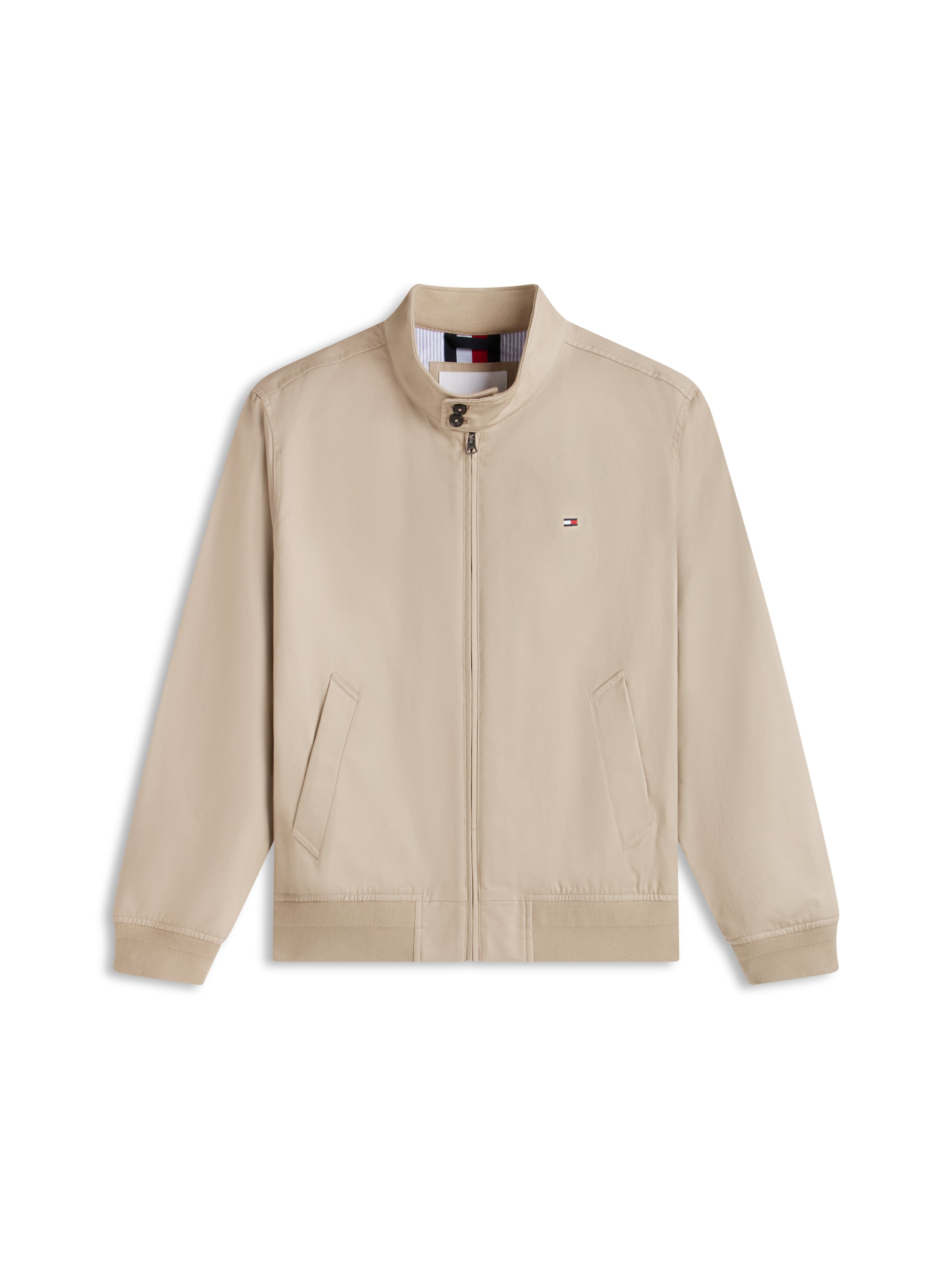 TOMMY HILFIGER Преходно яке в зелено: отпред