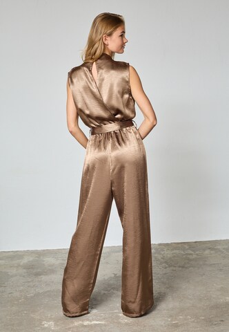 SISTERS POINT Kombinezon 'GUTO-JU5' w kolorze beżowy