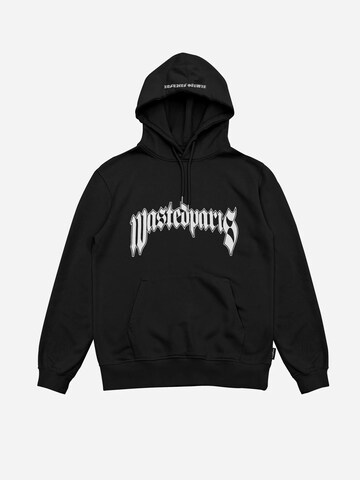 Wasted Paris - Sudadera 'Pitcher Hoodie' en negro: frente