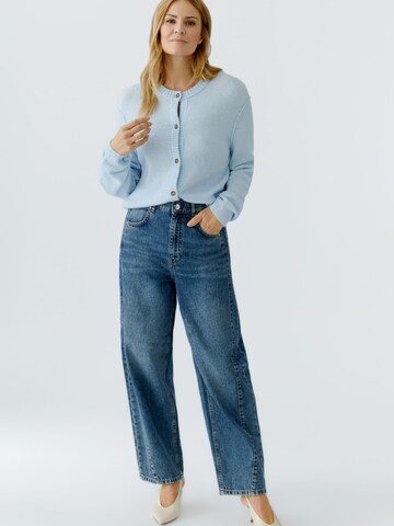 OUI Strickjacke 'Ilaya' in Blau