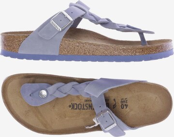 BIRKENSTOCK Sandalen 40 in Blau: predná strana