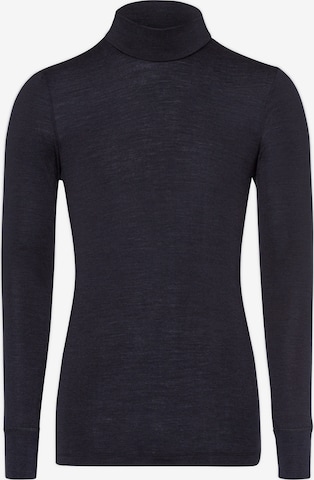 Hanro Undershirt ' Woolen Silk ' in Grey: front