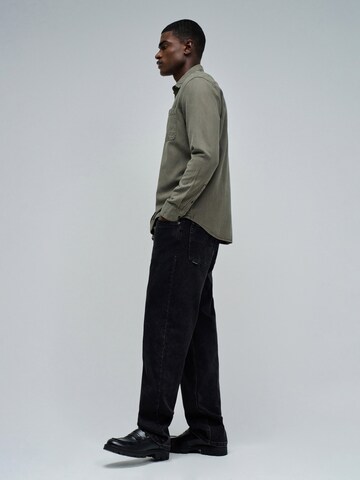Coupe regular Chemise Salsa Jeans en vert