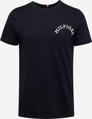 T-Shirt TOMMY HILFIGER en bleu : devant