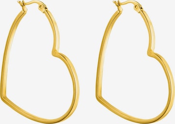 Boucles d'oreilles 'Big Love' PURELEI en or : devant