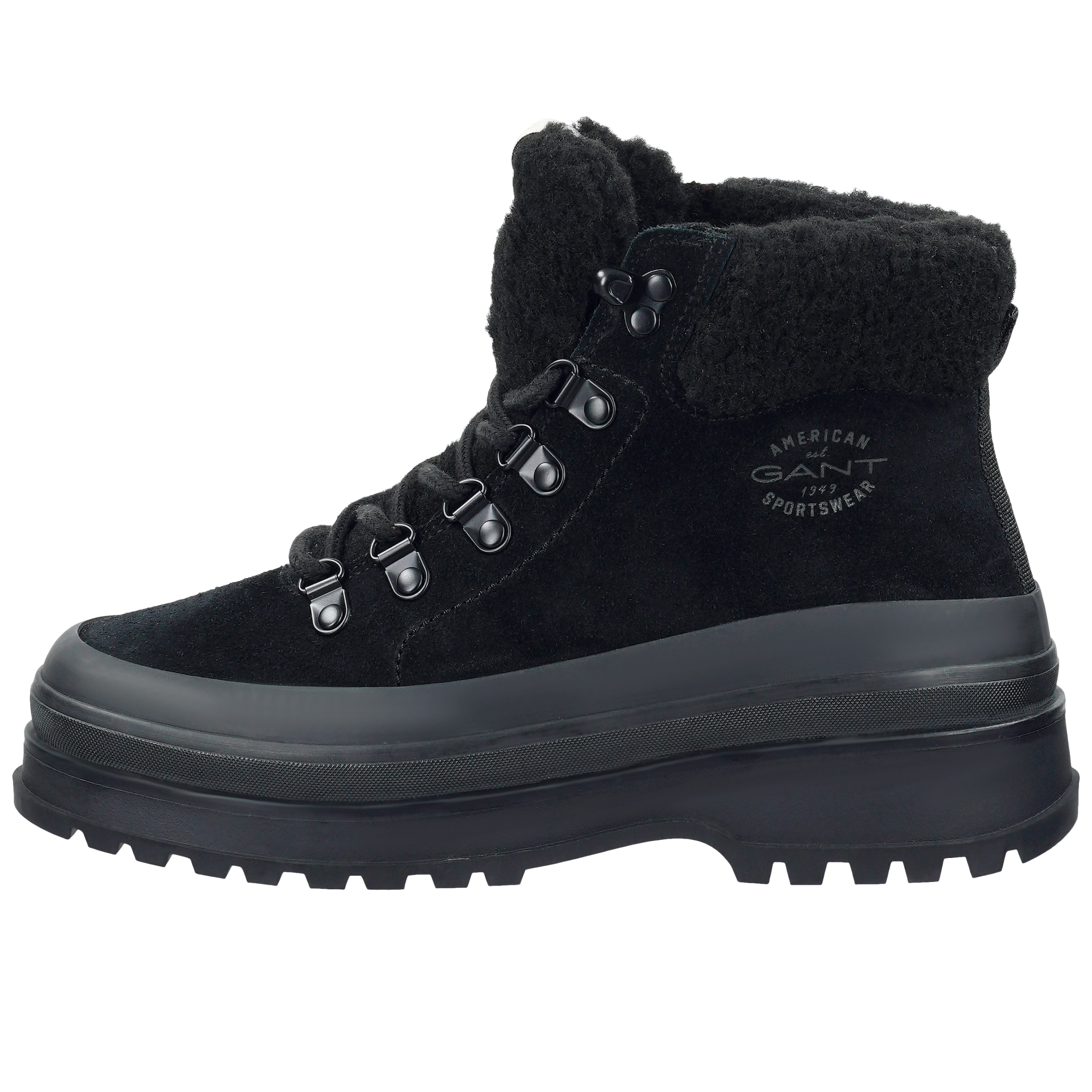 GANT Lace-Up Ankle Boots 'Wintly' in Black