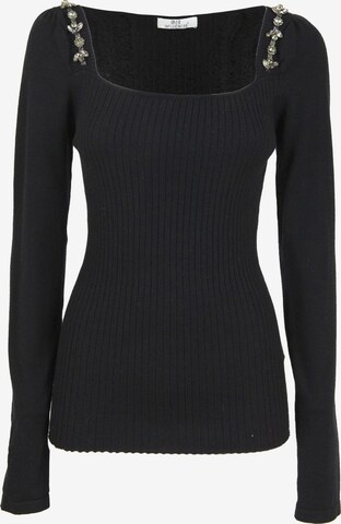 Influencer Sweater in Black: front