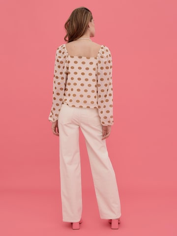 Vero Moda Collab Blouse in Beige