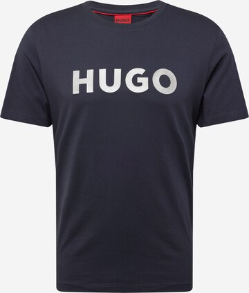 T-Shirt 'Dulivio' HUGO en bleu : devant