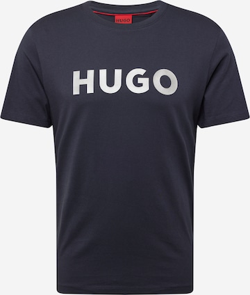 T-Shirt 'Dulivio' HUGO Red en bleu : devant